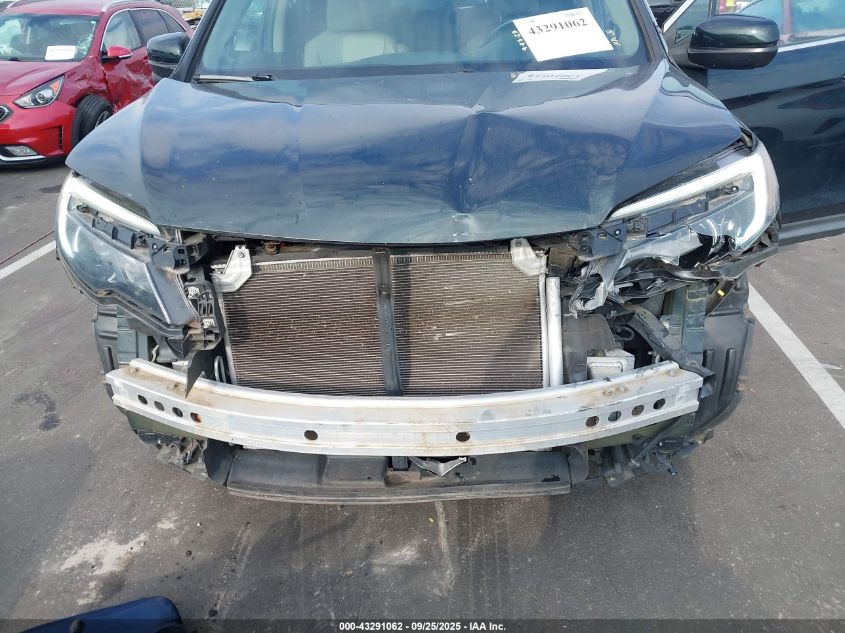 2017 Honda Pilot Ex-L VIN: 5FNYF6H88HB013980 Lot: 43291062