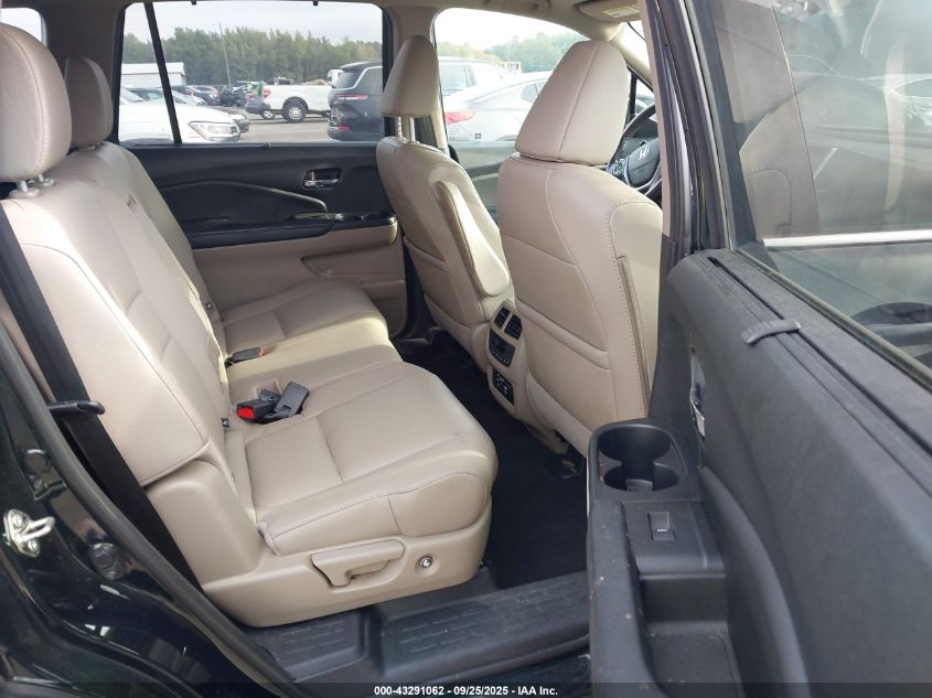 2017 Honda Pilot Ex-L VIN: 5FNYF6H88HB013980 Lot: 43291062