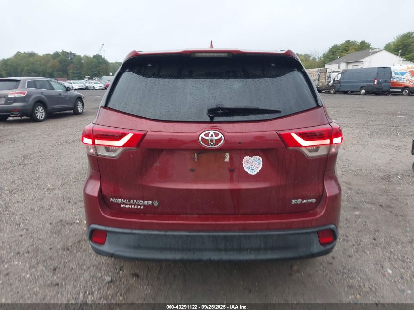 2017 Toyota Highlander Se VIN: 5TDJZRFH4HS466065 Lot: 43291122