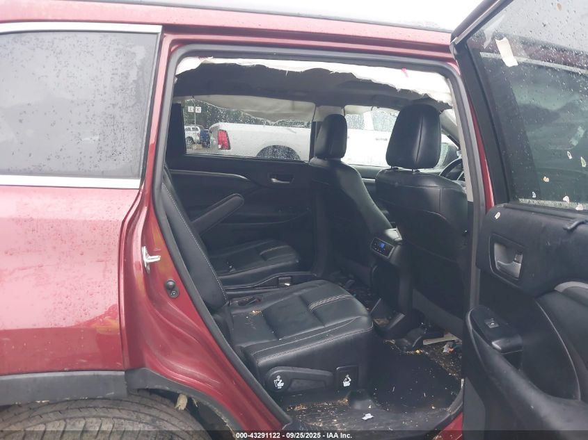 2017 Toyota Highlander Se VIN: 5TDJZRFH4HS466065 Lot: 43291122