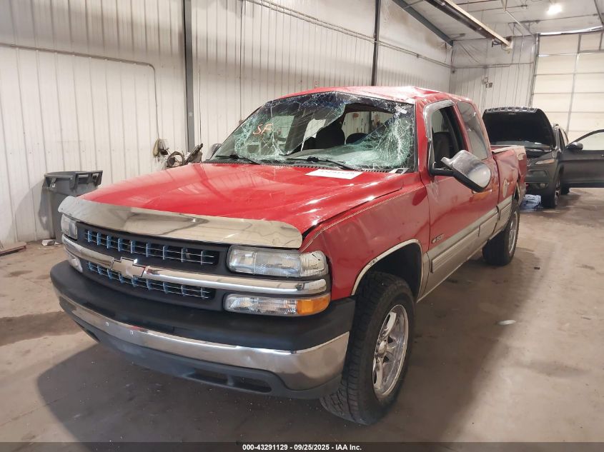 1999 Chevrolet Silverado 1500 Ls VIN: 2GCEK19V4X1272117 Lot: 43291129