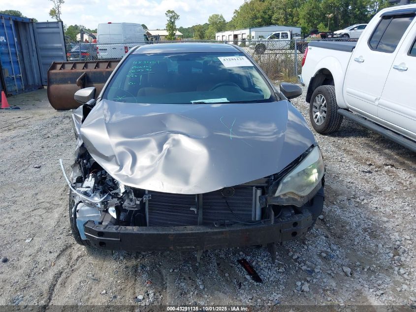 2014 Toyota Corolla Le VIN: 2T1BURHE1EC155221 Lot: 43291135