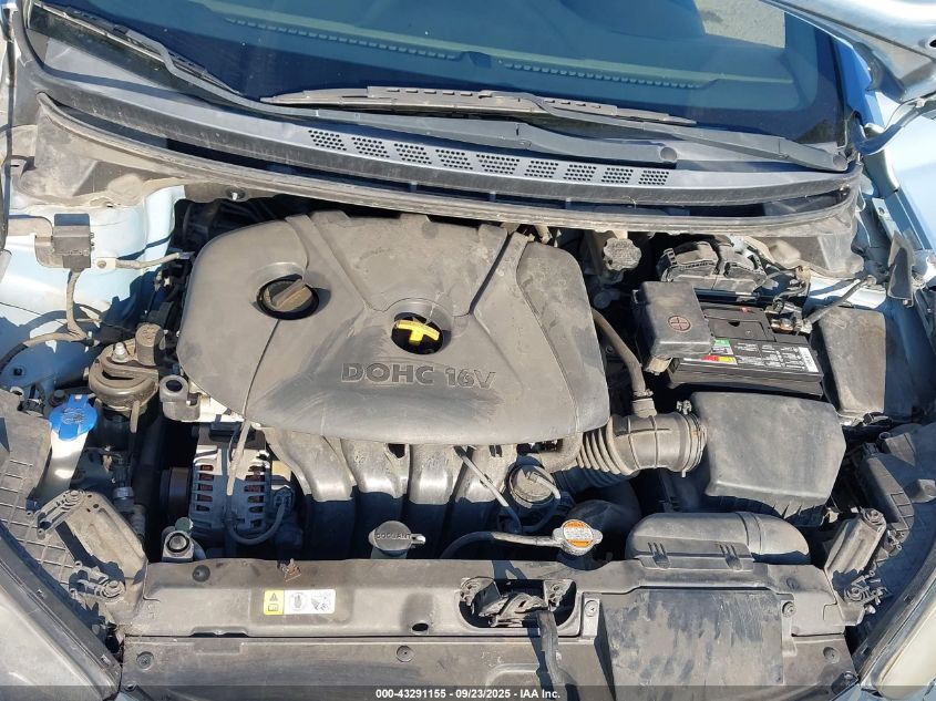 2012 Hyundai Elantra Limited (Ulsan Plant) VIN: KMHDH4AE1CU207162 Lot: 43291155