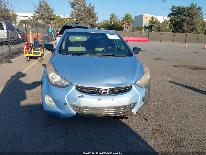 2012 Hyundai Elantra Limited (Ulsan Plant) VIN: KMHDH4AE1CU207162 Lot: 43291155