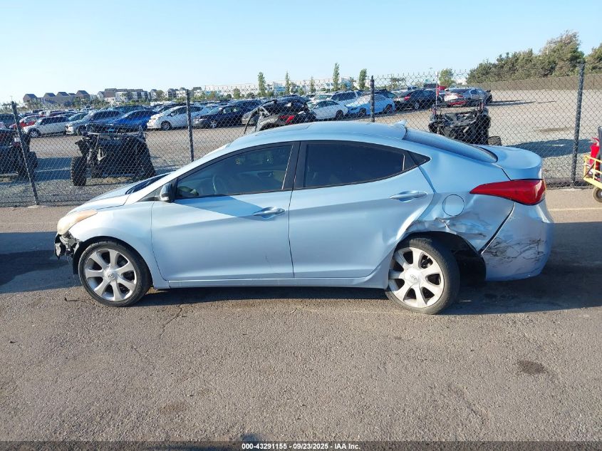 2012 Hyundai Elantra Limited (Ulsan Plant) VIN: KMHDH4AE1CU207162 Lot: 43291155