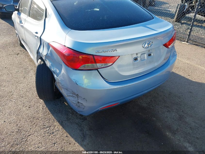 2012 Hyundai Elantra Limited (Ulsan Plant) VIN: KMHDH4AE1CU207162 Lot: 43291155