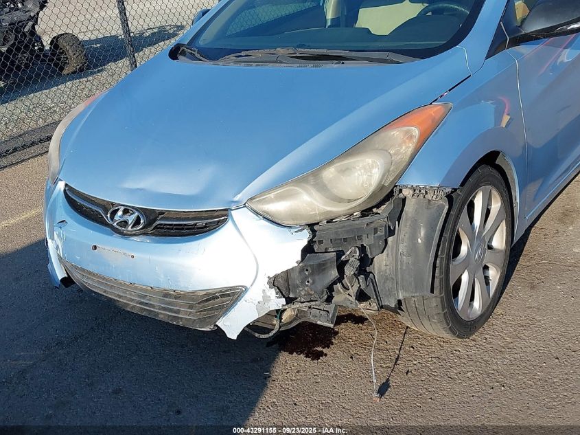 2012 Hyundai Elantra Limited (Ulsan Plant) VIN: KMHDH4AE1CU207162 Lot: 43291155