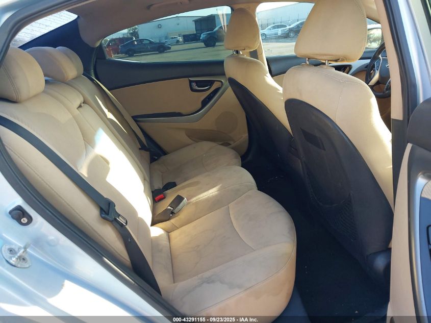 2012 Hyundai Elantra Limited (Ulsan Plant) VIN: KMHDH4AE1CU207162 Lot: 43291155