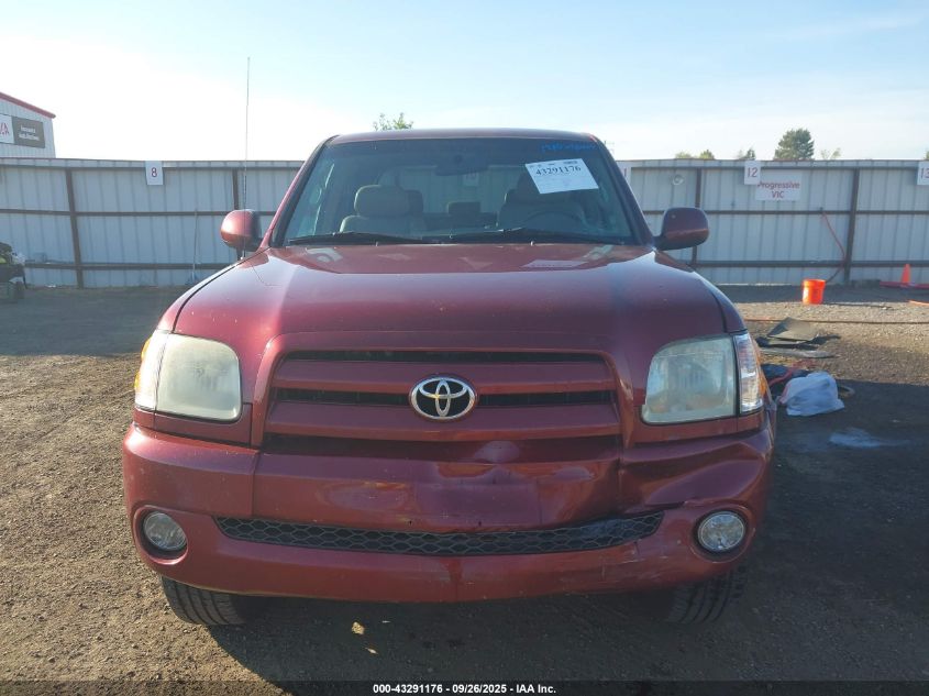 2004 Toyota Tundra Limited V8 VIN: 5TBDT48154S439512 Lot: 43291176