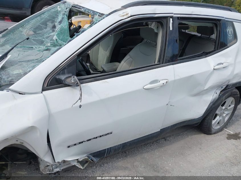 2022 Jeep Compass Latitude 4X4 VIN: 3C4NJDBB4NT136439 Lot: 43291186