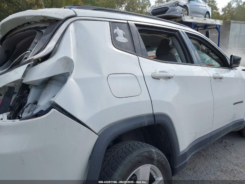 2022 Jeep Compass Latitude 4X4 VIN: 3C4NJDBB4NT136439 Lot: 43291186