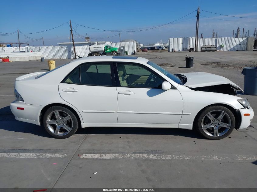 2005 Lexus Is 300 VIN: JTHBD192150100783 Lot: 43291192