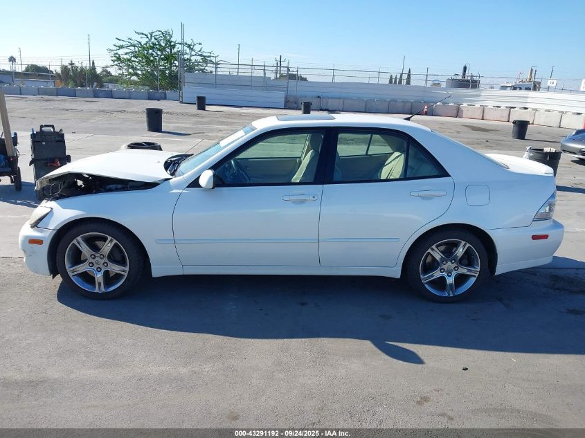 2005 Lexus Is 300 VIN: JTHBD192150100783 Lot: 43291192