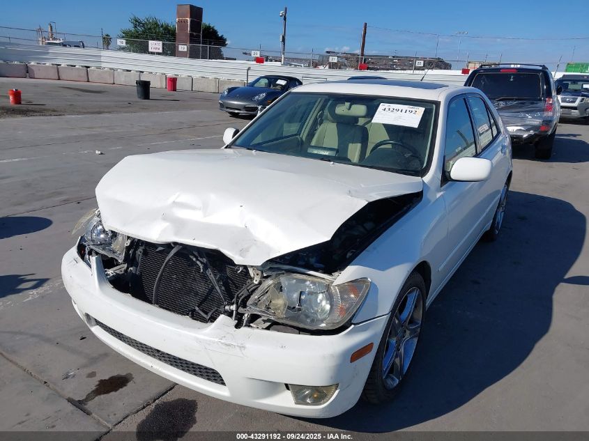 2005 Lexus Is 300 VIN: JTHBD192150100783 Lot: 43291192