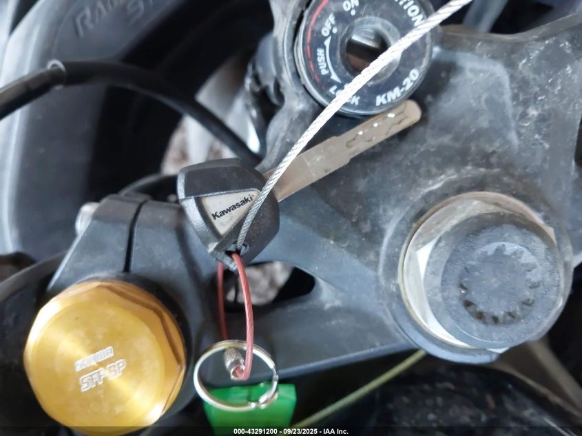 2024 Kawasaki Zx400 P VIN: ML5ZXCP18RDA20048 Lot: 43291200
