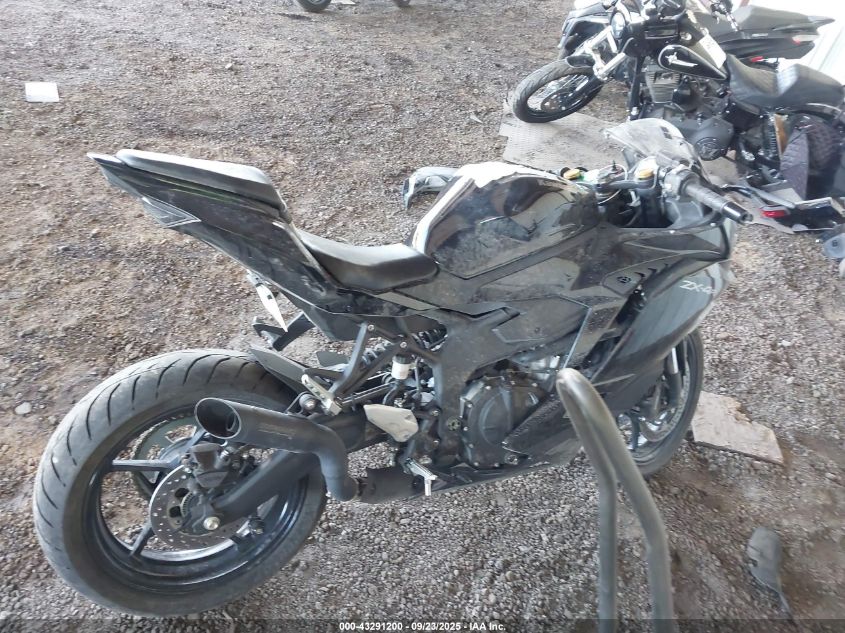 2024 Kawasaki Zx400 P VIN: ML5ZXCP18RDA20048 Lot: 43291200