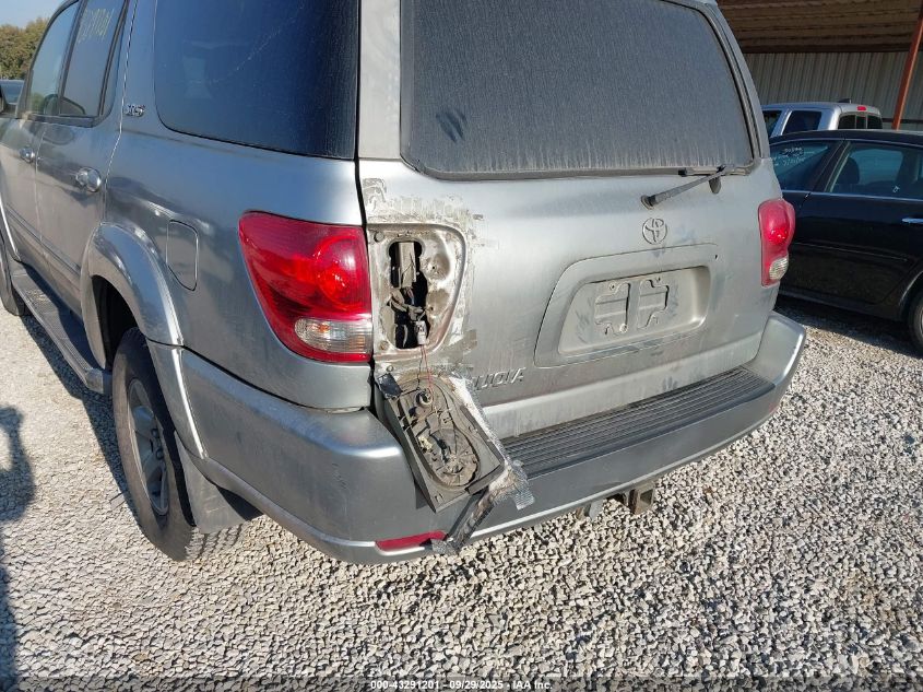 2006 Toyota Sequoia Sr5 V8 VIN: 5TDZT34A86S268464 Lot: 43291201