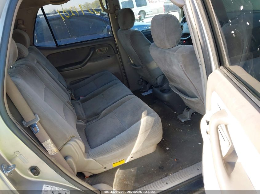 2006 Toyota Sequoia Sr5 V8 VIN: 5TDZT34A86S268464 Lot: 43291201