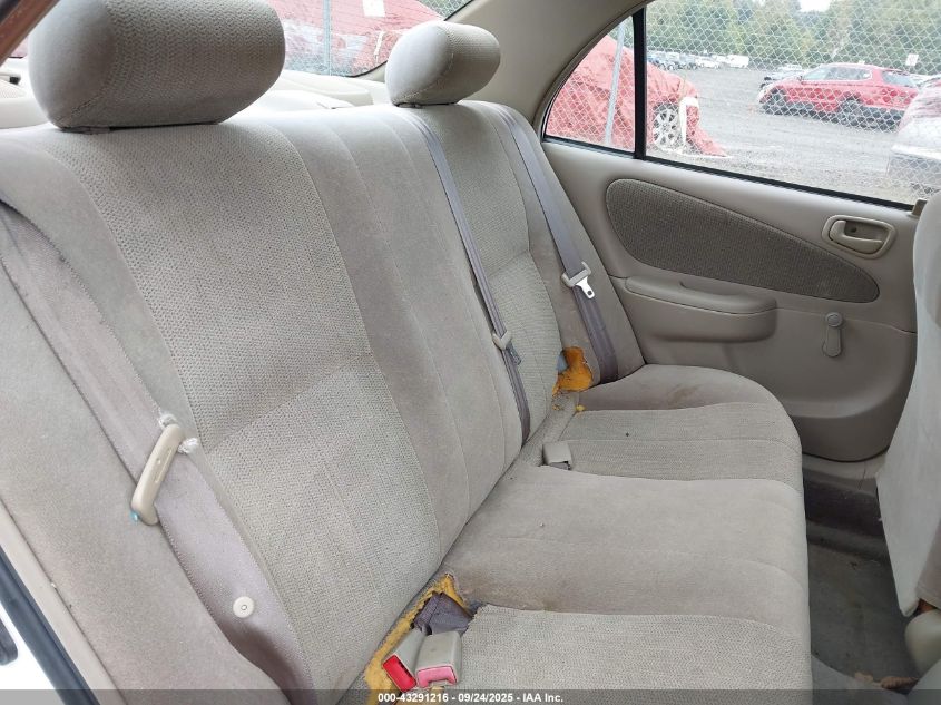 2002 Toyota Corolla Ce VIN: 2T1BR12E12C540172 Lot: 43291216