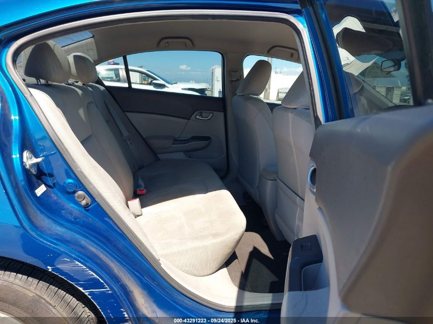 2012 Honda Civic Lx VIN: 19XFB2F55CE321255 Lot: 43291223