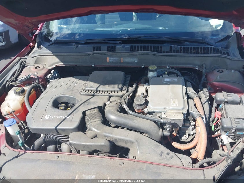 2017 Ford Fusion Hybrid Se VIN: 3FA6P0LU6HR266998 Lot: 43291240