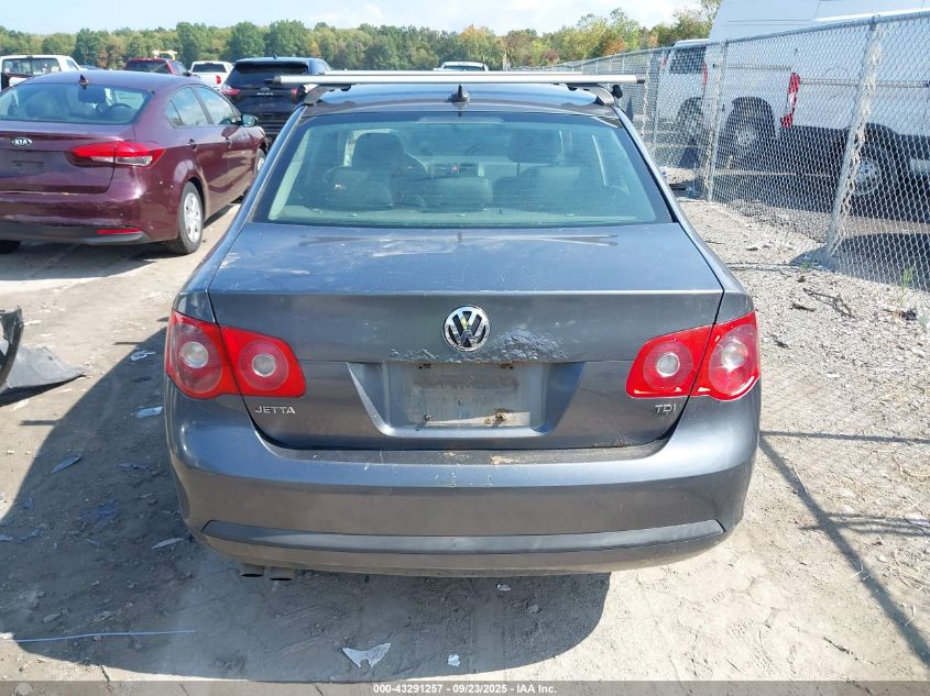2006 Volkswagen Jetta Tdi VIN: 3VWST71K86M051693 Lot: 43291257
