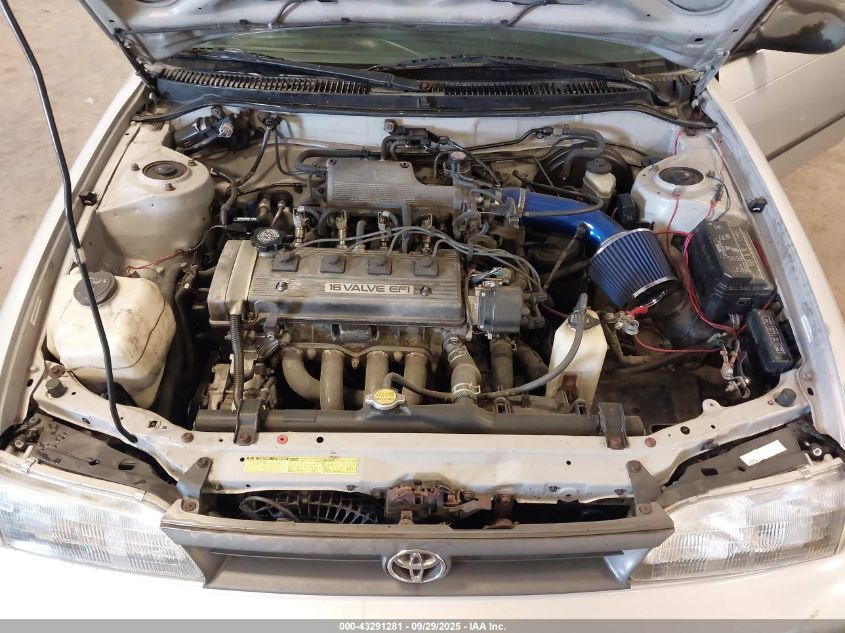 1993 Toyota Corolla Le/Dx VIN: 1NXAE09E4PZ082737 Lot: 43291281