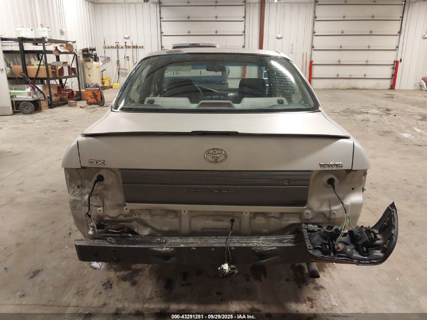 1993 Toyota Corolla Le/Dx VIN: 1NXAE09E4PZ082737 Lot: 43291281