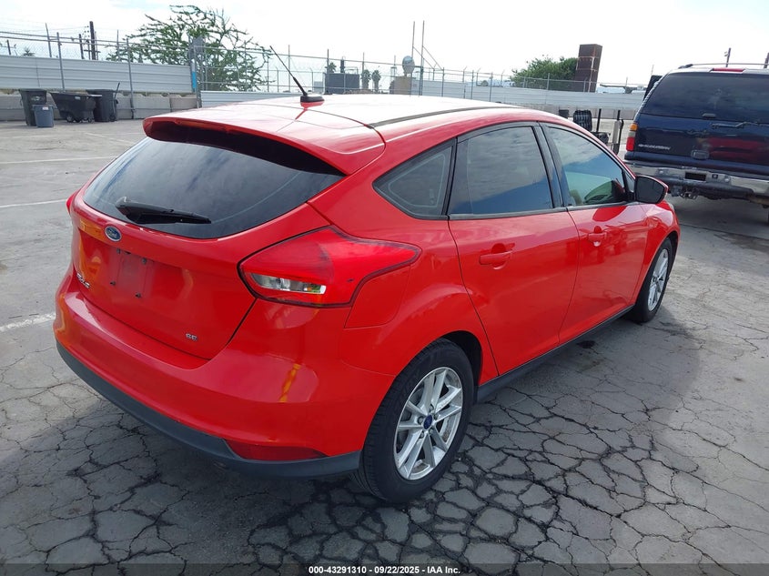 2017 FORD FOCUS SE - 1FADP3K22HL216638