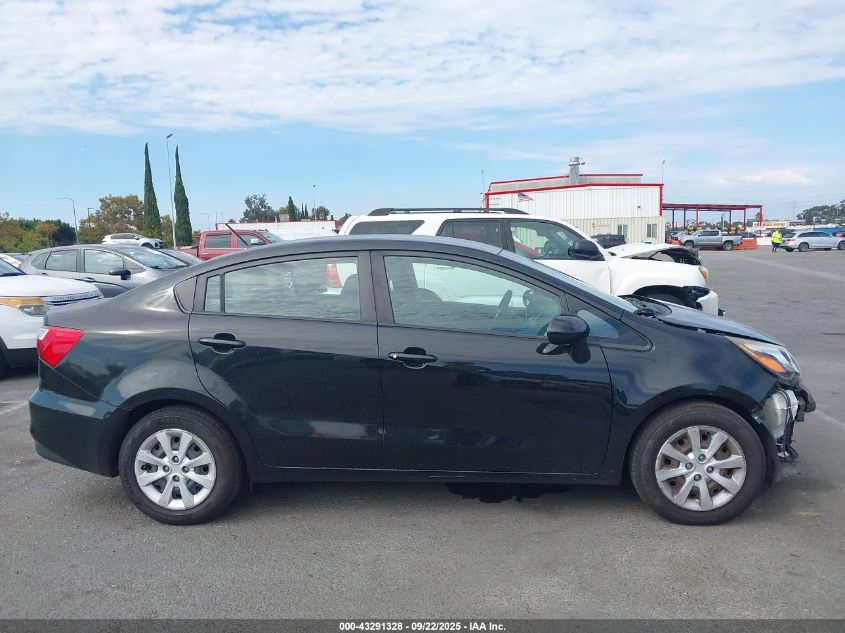 2017 Kia Rio Lx VIN: KNADM4A31H6036744 Lot: 43291328