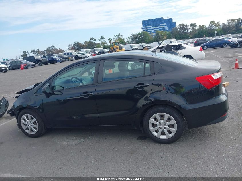 2017 Kia Rio Lx VIN: KNADM4A31H6036744 Lot: 43291328