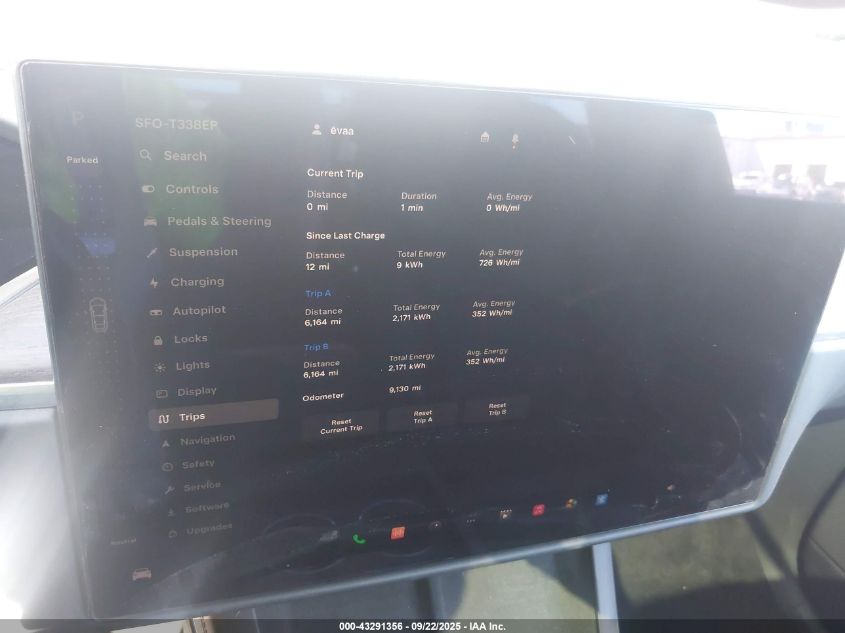 2023 Tesla Model X Dual Motor All-Wheel Drive/Standard Range VIN: 7SAXCAE54PF365831 Lot: 43291356