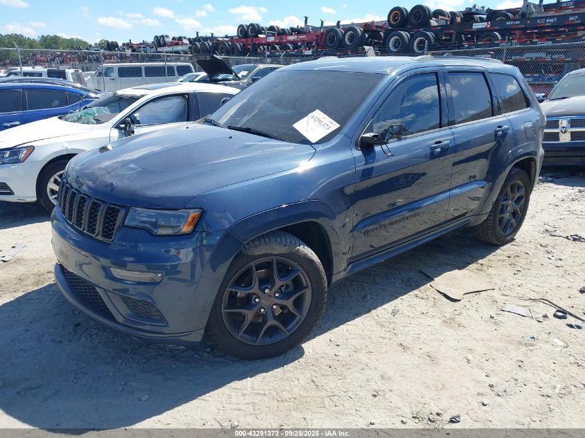 2019 Jeep Grand Cherokee Limited X 4X2 blue other flexible 1C4RJEBG7KC816717 photo #3