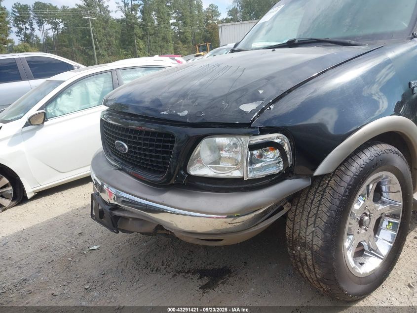 2002 Ford Expedition Eddie Bauer VIN: 1FMRU17L52LA08870 Lot: 43291421