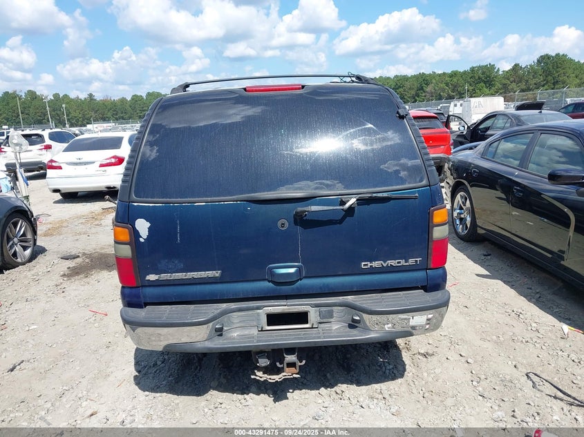 2005 Chevrolet Suburban 1500 Lt VIN: 1GNEC16Z65J113792 Lot: 43291475