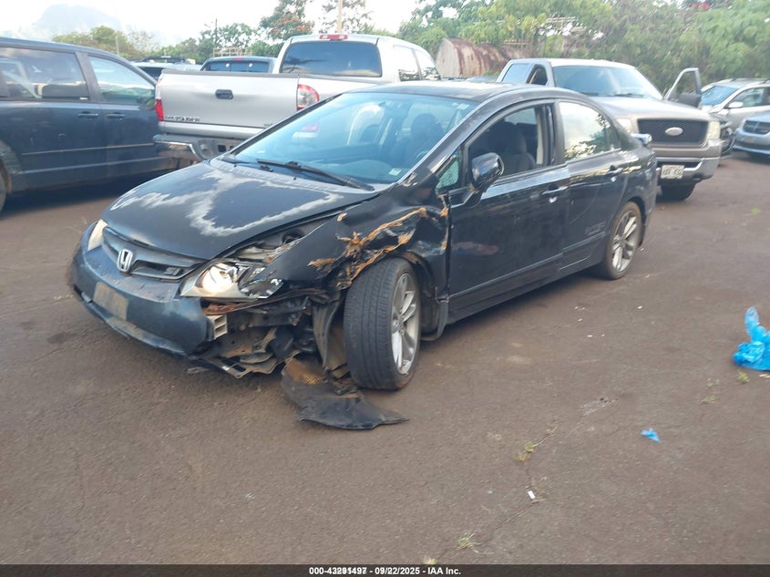 2HGFA55528H704962 2008 HONDA CIVIC photo no. 2