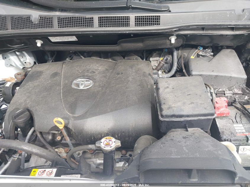 2020 Toyota Sienna Le VIN: 5TDKZ3DC8LS082887 Lot: 43291513