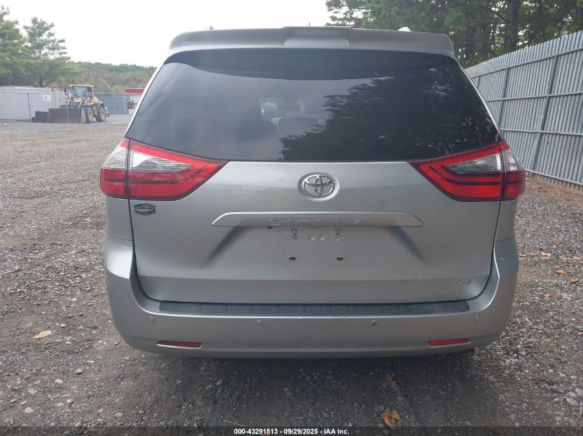 2020 Toyota Sienna Le VIN: 5TDKZ3DC8LS082887 Lot: 43291513