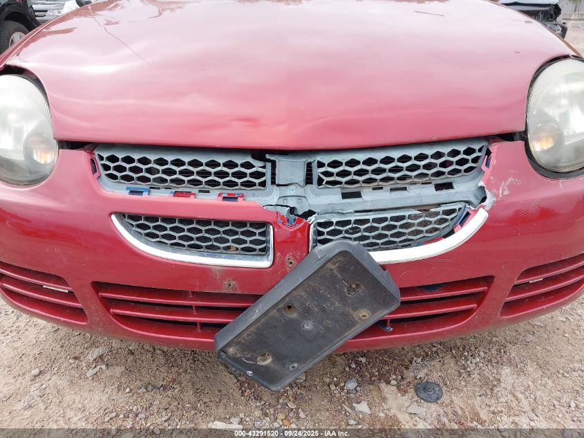 2004 Dodge Neon Sxt VIN: 1B3ES56C64D602352 Lot: 43291520