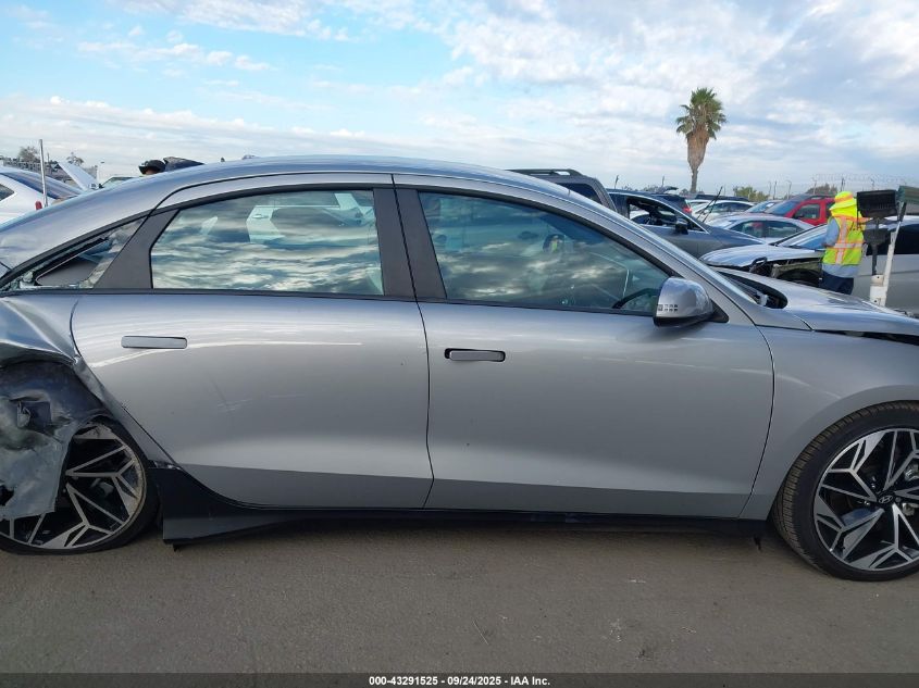 2025 Hyundai Ioniq 6 Sel VIN: KMHM34AAXSA083386 Lot: 43291525