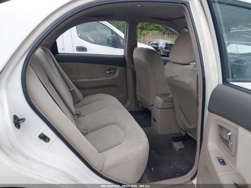 2007 Kia Spectra Ex VIN: KNAFE122X75429916 Lot: 43291535