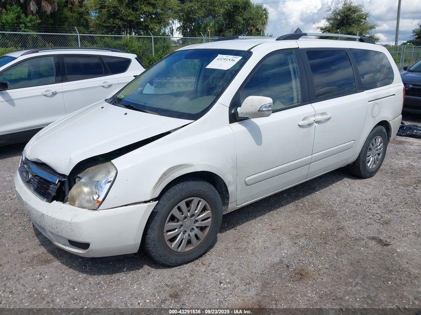 Vin: kndmg4c74b6365486, lot: 43786143, kia sedona lx 20112