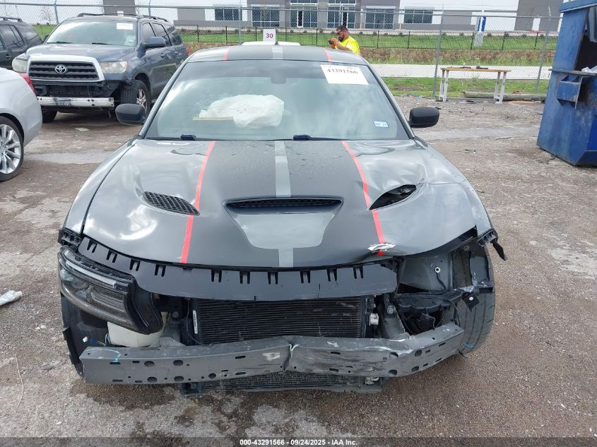 2018 Dodge Charger R/T Scat Pack Rwd VIN: 2C3CDXGJ8JH152392 Lot: 43291566