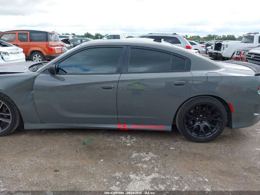 2018 Dodge Charger R/T Scat Pack Rwd VIN: 2C3CDXGJ8JH152392 Lot: 43291566