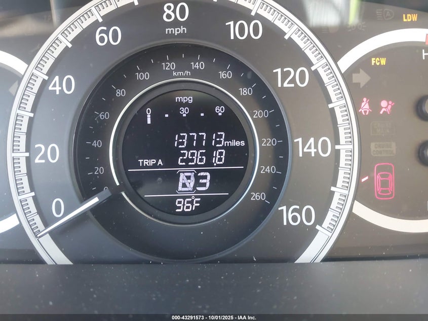 2015 HONDA ACCORD EX-L V-6 - 1HGCR3F85FA010206