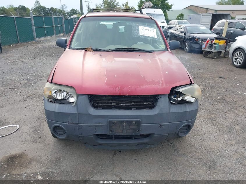 2006 Ford Escape Xls/Xls Manual VIN: 1FMYU02Z36KA07990 Lot: 43291579