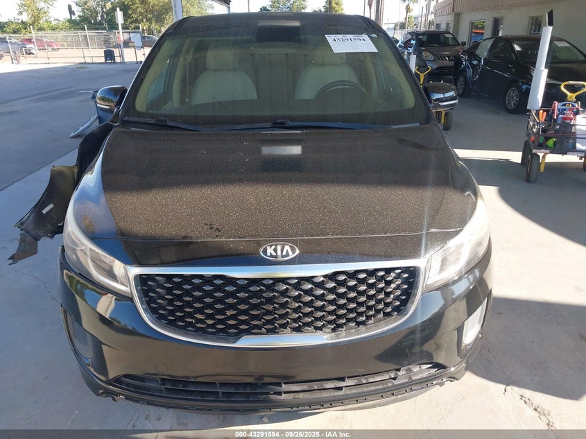 2017 KIA SEDONA LX - KNDMB5C19H6233848