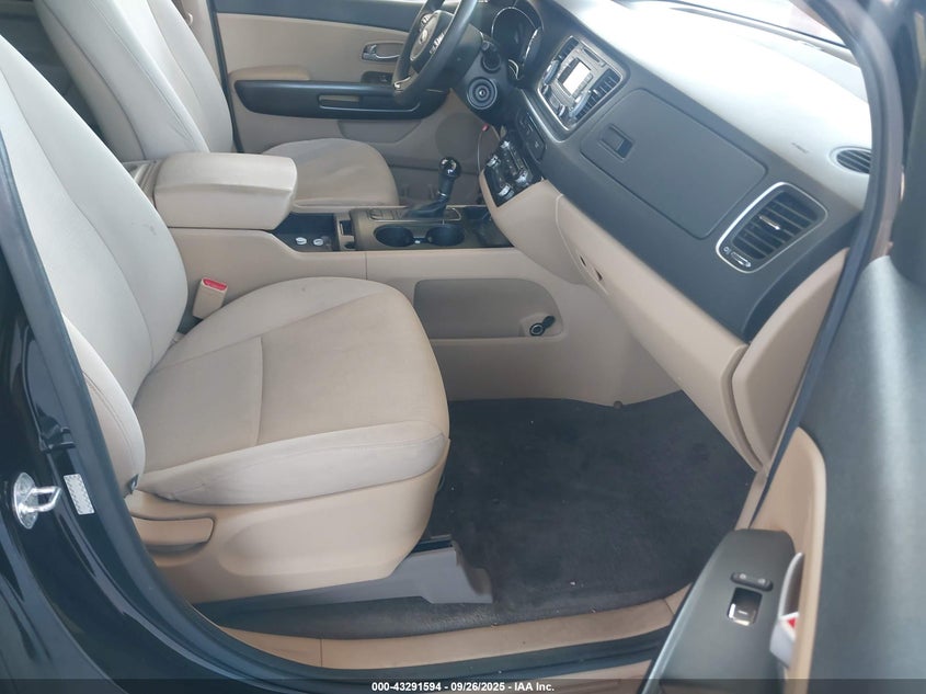 2017 KIA SEDONA LX - KNDMB5C19H6233848