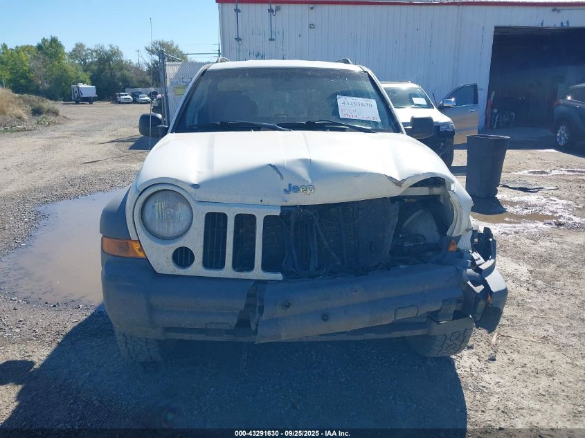 2005 Jeep Liberty Sport VIN: 1J4GL48K25W666746 Lot: 43291630
