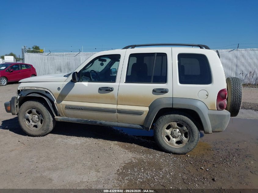 2005 Jeep Liberty Sport VIN: 1J4GL48K25W666746 Lot: 43291630